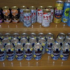 各種類 発泡酒ほか酒類、ノンアルコール含む 合計 54本 200ml＋350ml＋500ml 各種複合※お値下げ、バラ売り不可※の画像