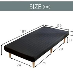 マットレスベッドの画像