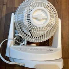 アイリスオーヤマ サーキュレーター 扇風機 静音 左右首振り 8畳 お手入れ簡単 PCF-HD15EC-Wの画像