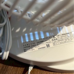 アイリスオーヤマ サーキュレーター 扇風機 静音 左右首振り 8畳 お手入れ簡単 PCF-HD15EC-Wの画像