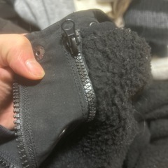 裏起毛着脱コートの画像