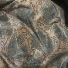 ロング革ジャケットの画像