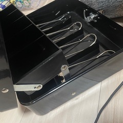 金庫(黒色)コインケース付きの画像