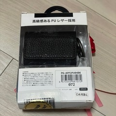 【新品未使用】AirPods Pro用 PUレザー フリップケース の画像