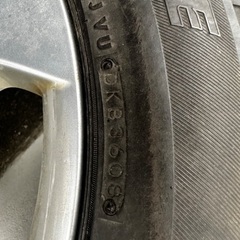 BMW用ホイール 255/50R19 スタッドレス、ブリヂストンタイヤの画像