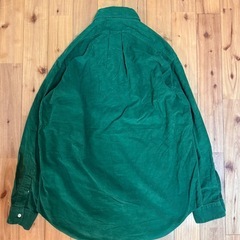 ラルフローレン コーデュロイ BLAKE シャツ 緑 ポニー刺繍の画像