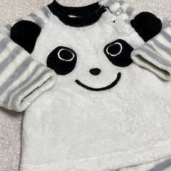 パンダぱじゃま　80サイズの画像