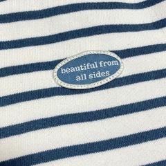 しまむら Akure ボーダートレーナー　80cmの画像