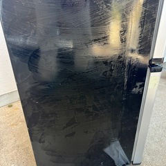 【無料】2ドア冷蔵庫／動作品／中古・傷汚れあり（引き取り限定） の画像