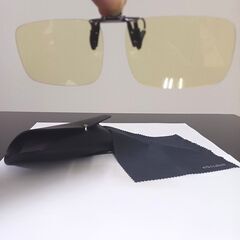 ブルーライトカット　眼鏡の上から装着タイプの画像