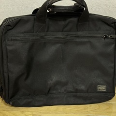 【訳あり】PORTER ポーター 3way ビジネスバッグ (ストラップ欠品/黒)の画像