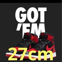 NIKE エアジョーダン1 27.0cmの画像