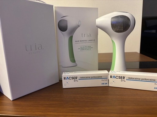 トリア脱毛器レーザー式 (そら) 福住の美容家電《脱毛、除毛》の中古