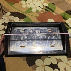 大型トラック　ナンバーフレームの画像