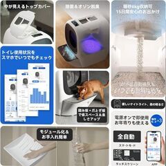 猫 自動トイレ の画像