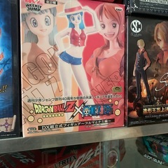 ワンピース ドラゴンボールコラボフィギュアセット限定1セット限りの画像