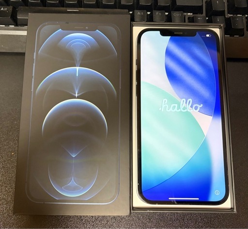 iPhone12ProMax 256GB パシフィックブルー バッテリー87%