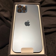 iPhone12ProMax 256GB パシフィックブルー バッテリー87%の画像