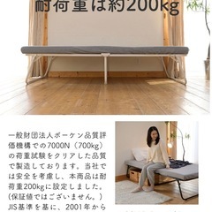 未使用＊シングルパイプベッドの画像