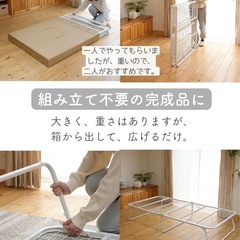 未使用＊シングルパイプベッドの画像