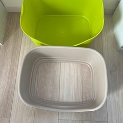 ♡6,300円ボンビアルコン ラクラク猫トイレ Wブロック Mサイズの画像