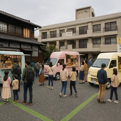 【急募】「太宰府観光駐車場大晦日元旦キッチンカー村」キッチ…