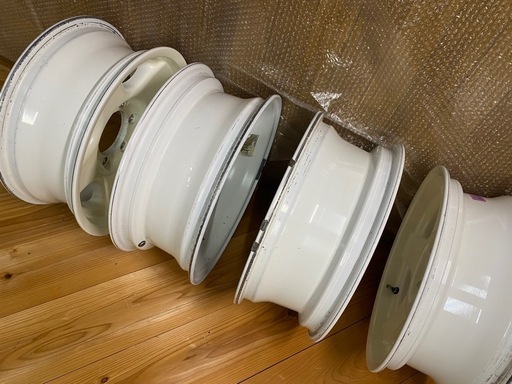 BRADLEY V ブラッドレー 16インチ 4本 6J -6ホワイトホイー