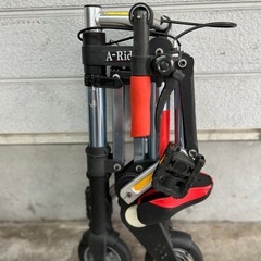 折りたたみ自転車の画像
