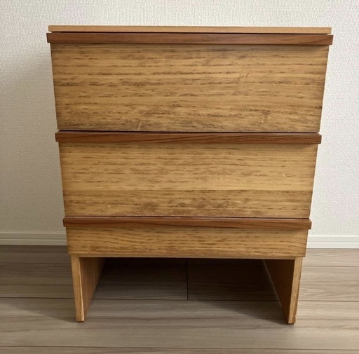 IKEA rast木製ナチュラルウッド3段チェスト 木製チェスト ナチュラルウッド 3段 ショップ IKEA rast木製ナチュラル