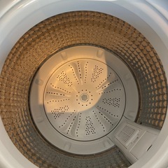 全自動洗濯機　洗濯機　使用頻度少なめ　2023年製★Haier 5.5kg 洗濯機【JW-U55B】の画像