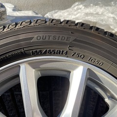 軽自動車スタッドレスタイヤ&ホイル(取り引き完了)の画像