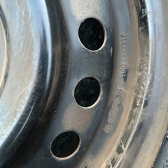 ホイールスタットレスタイヤのセットですの画像