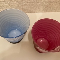 会津・工房鈴蘭の漆塗りペアグラスの画像