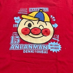 120cm位★アンパンマン半袖の画像