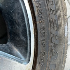 軽自動車　スズキ純正　タイヤ　アルミ　ホイール　の画像