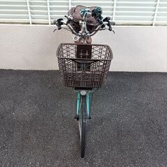 【ジャンク品】パナソニック 16Ah 電動アシスト自転車 ビビ DX BE-ELP637（専門店限定モデル）26インチの画像