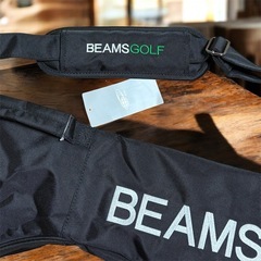 新品タグ付き！BEAMS GOLF / クラブケース　ビームス ゴルフ　ブラックの画像
