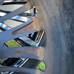 アルファード　オデッセイ　アルミホイールセット225/40r19の画像