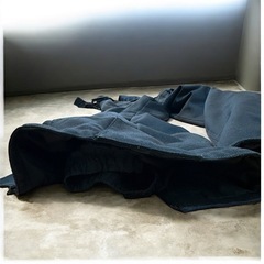 COSMING スキー　スノーボード用 ブラックオーバーオール、ヒブパンツの画像