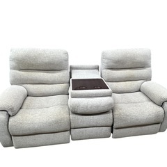 電動リクライニング付ソファの画像