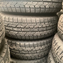 185/70R14スタッドレス&鉄ホイールセットの画像