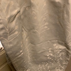 ニトリ　カーテン　中古　ピンク毛布　シングル毛布　ハーフの画像