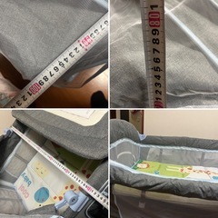 NEWOXベビーベッド 折り畳み 多様性 ベッドの画像