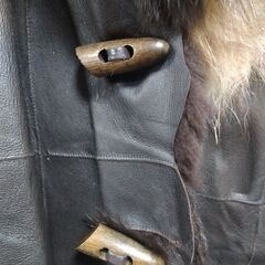 Plantaion うさぎの毛（本物）のコートの画像