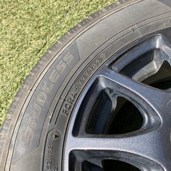 23年製　軽トラ軽バン　12インチ　スタッドレスタイヤ　アルミホイール4本セットの画像