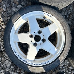 インパル IMPAL WRC 6j+50 15インチ オマケのns2r付き マーチ等 PCD100 の画像