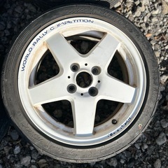 インパル IMPAL WRC 6j+50 15インチ オマケのns2r付き マーチ等 PCD100 の画像