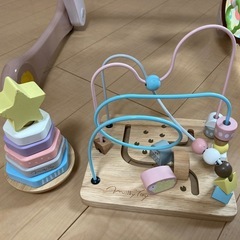 【ベビー知育おもちゃ3点セット】スマート知育ジム＆おもちゃの画像