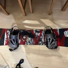 SALOMON HUCHKNIFE ハックナイフ スノーボード ビンディング付きの画像