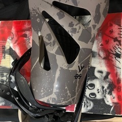 SALOMON HUCHKNIFE ハックナイフ スノーボード ビンディング付きの画像